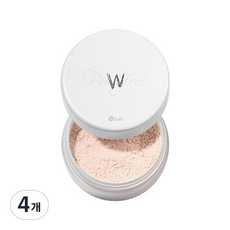 W.Lab Pure Free 散粉, 淺米色, 4個
