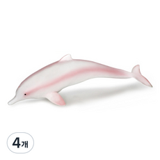 Bandi Toy 軟萌動物粉紅海豚公仔, 4個
