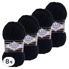 마마니트 클라식실, 60 블랙, 8개