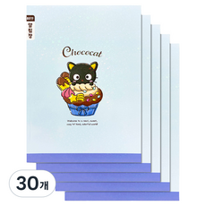 산리오 초등 좁은칸 알림장, 초코캣, 30개