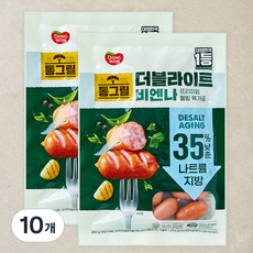 동원 통그릴 더블라이트 비엔나, 260g, 10개
