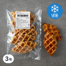 크로플 (냉동), 55g, 5개입, 3개