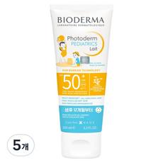 바이오더마 포토덤 페디아트릭스 레 선로션 SPF50+ PA++++, 5개, 100ml