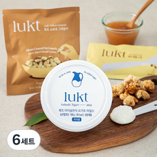 룩트 아이슬란딕 요거트 마일드 100g + 애플스틱 50g + 소보로 클러스터 25g, 175g, 6개