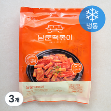 남문 떡볶이 쌀떡 (냉동), 520g, 3개