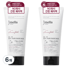 제이멜라 인 프랑스 팜므파탈 논워시 헤어팩, 200ml, 6개