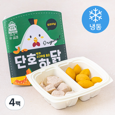 닥다마켓 단호박과 고구마를 품은 하닭 오리지날, 200g, 4팩