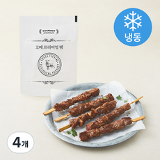 초램에프앤비 호주산 고메프리미엄 쯔란 마리네이드 양꼬치 (냉동), 4개, 250g