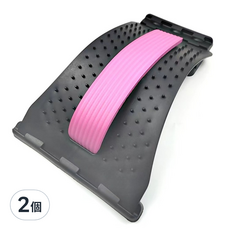 喵汪森林 腰椎舒緩器 39 x 26 x 3cm, 2個, 粉紅色