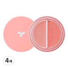 TONYMOLY 雙色唇蜜腮紅兩用膏 4.8g, 4入, 11 Strawberry Whip