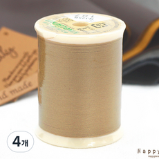 Fujix 皮革 人造皮革用線, 187 米色, 4個