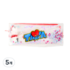라인프렌즈 BT21 스팽글스틱파우치, 타타, 5개