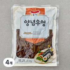 일가 양념채우엉, 1kg, 4개
