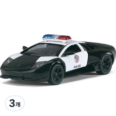 KiNSMAR 藍寶堅尼 Murciélago LP640 警車迷你車系列, 3個
