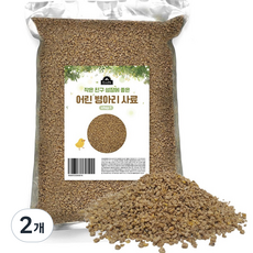 구딘 어린 병아리 사료, 1.5kg, 2개