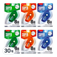 長立文具 Dada 高CP值 超級修正帶 8m, 隨機出貨, 30個