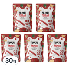 미쓰리 떡볶이소스 03단계 매콤한맛, 50g, 30개