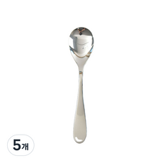윌리브 국산 304스텐 벨로 아동커트러리세트, 실버, 단품, 5개