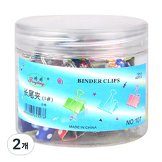 Bluemato 雙頭夾 夾子4-B NO.107 19mm 24色, 2個, 40入