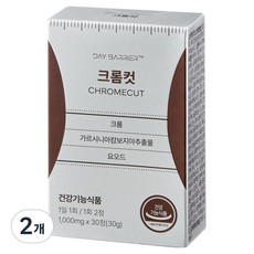 DayBarrier Chrome Cut 藤黃果, 2個, 30錠