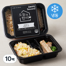 오늘한끼 계란밥 & 떡갈비스틱 (냉동), 235g, 10팩