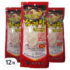 復興商社阿姨人蔘雞湯材料 袋裝型 業務用, 80g, 12個