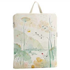 按壓排氣保護羽絨衣專用收納袋 荷塘水山, 1個, 1個裝