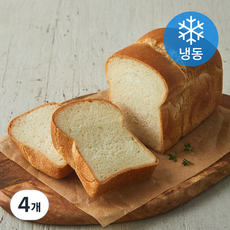 우드앤브릭 미니우유식빵 (냉동), 230g, 1개입, 4개