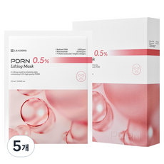 리더스 PDRN 0.5% 리프팅 마스크, 5개, 10개입