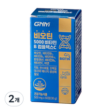 GNM 維他命B+C保健食品, 60顆, 2盒
