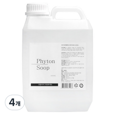Phyton Soop 扁柏水除臭劑補充包, 4個, 2L