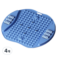 Solsoldamda 方便收納的足部按摩墊 53 x 43 cm, 天空藍, 4個