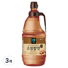 청정원 조청쌀엿, 2.45kg, 3개