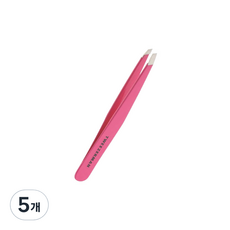 TWEEZERMAN 斜頭鑷子 藍色紫丁香 鑷子, 5個, 粉色