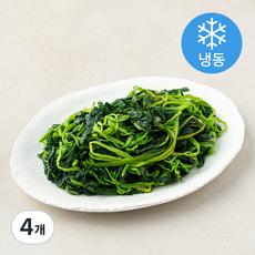 나물투데이 데친 참나물 (냉동), 4개, 250g