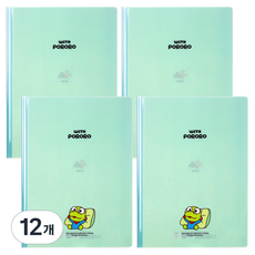 뽀로로 A4 쫄대 파일, 크롱, 12개