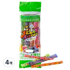 젤리스트로우 젤리, 77g, 4개