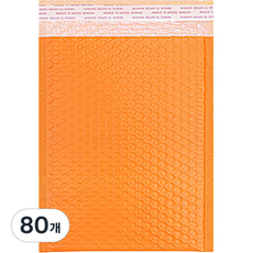 Maket Gamseong 彩色安全信封橙色, 80個
