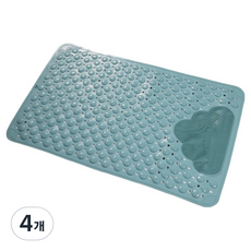 Fotenkit 實用清爽腳底按摩墊 68 x 34 cm, 4個, 薄荷綠