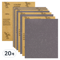 O-ON Eagle 砂紙 120號, 20個