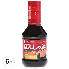 미쯔칸 폰샤브 소스, 250ml, 6개