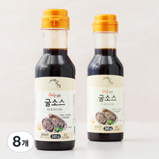 사랑과정성 사랑담은 굴소스, 240g, 8개