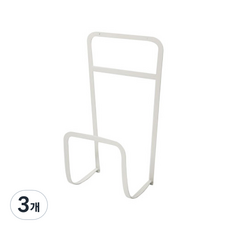 iHome Woody & White 包包掛勾收納架, 混合顏色, 3個