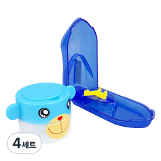블랙메이드 알약 분쇄기 + 커팅기 세트 블루, 4세트