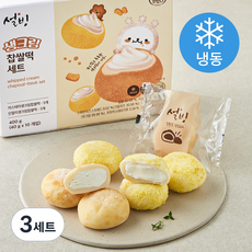 설빙 생크림 찹쌀떡 세트 400g (냉동), 40g, 10개입, 3박스