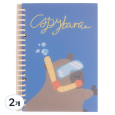 ARTJOY 水豚A5活頁筆記本, C 03, 2個