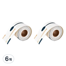 요롬코롬 창문 유리 물흡수 인테리어 결로 방지 테이프 E타입, 6개