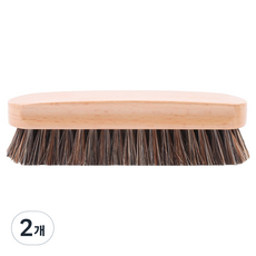 Runeon時尚木質衣刷 14*4.5*3.8cm, 2個, 單色