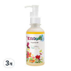 KIDDUMS 潤膚油, 110毫升, 3個