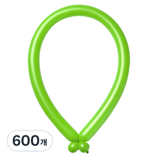 조이벌룬 260 풍선, 라임그린, 600개